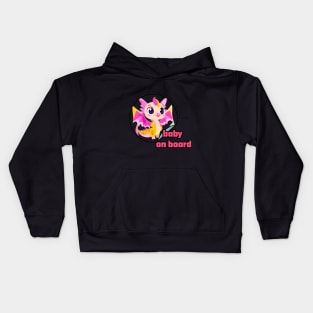 baby on board Kids Hoodie